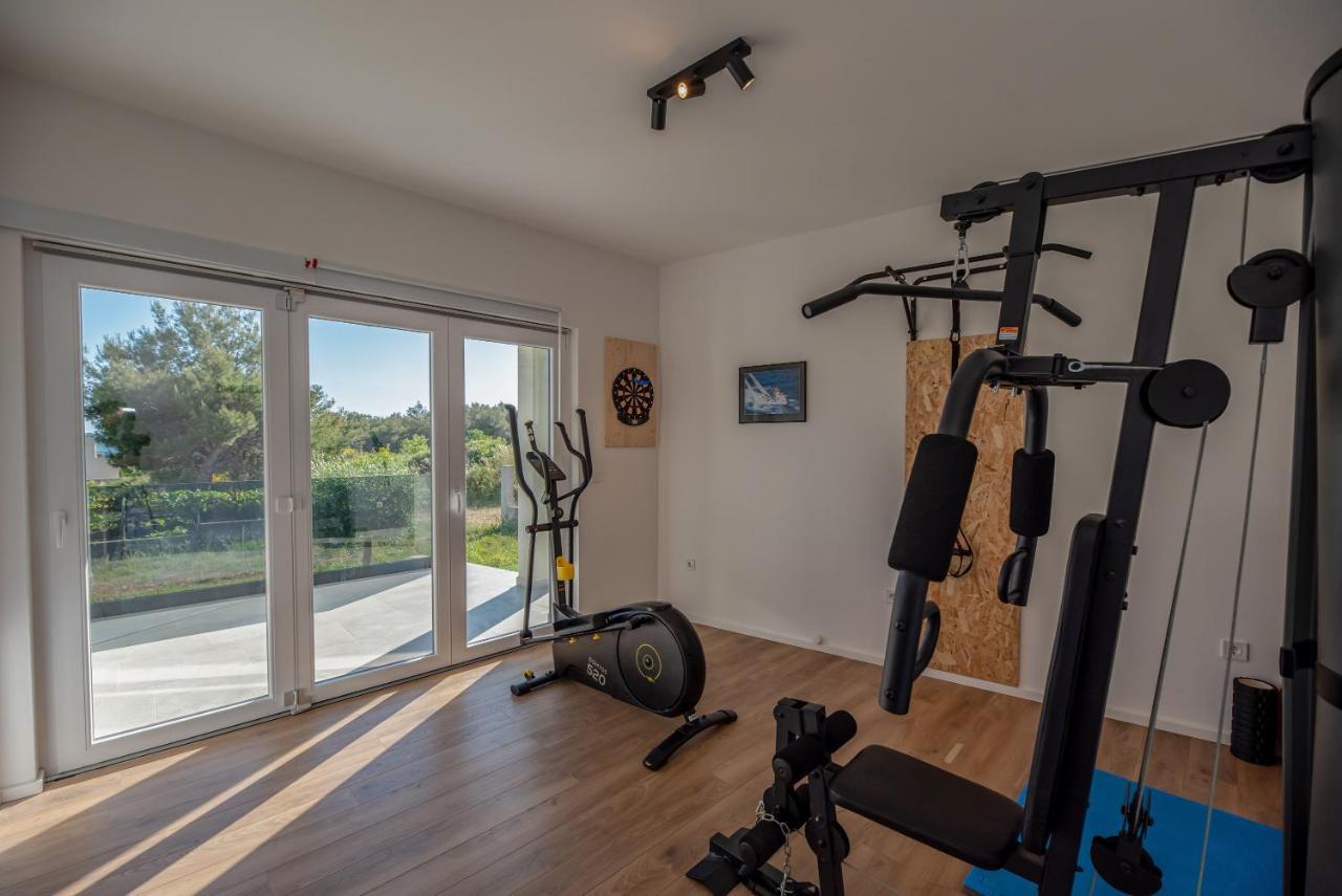 Villa Sportiva Zadar With Private Heated Pool ภายนอก รูปภาพ